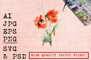 Download Red Poppies Watercolor - Red poppies watercolor Collection