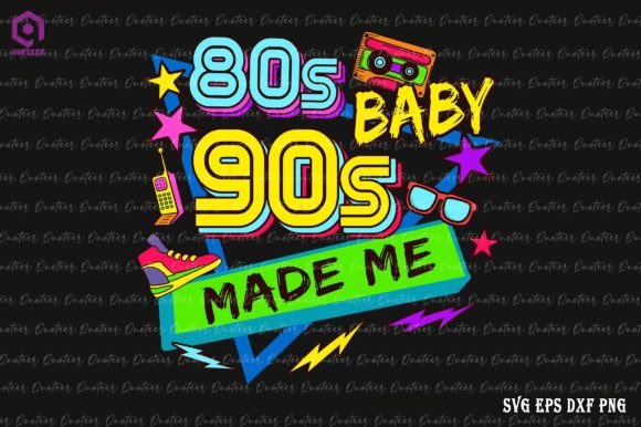 Download 80's Baby 90's Made Me Retro Nostalgia - Nostalgia Collection